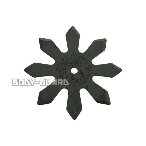 手裏剣・黒いぶし　M(9センチ)　八方